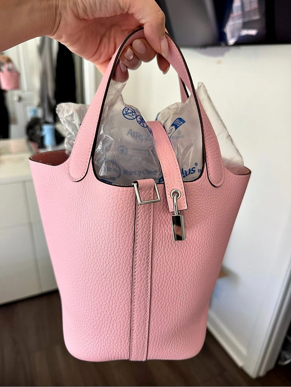 Hermès Picotin Lock 18 Pink Tote